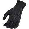 imageEddie Bauer Touchscreen Warm Running Glove Liners Standard Mens and Womens Cool Weather Gloves Assorted Colors SMXLGrid Fleece Black