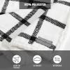 imageEddie Bauer  Queen Blanket Reversible Sherpa Fleece Blanket Buffalo Plaid Bedding Super Soft Cozy Home Decor Red Check QueenBunkhouse Plaid WhiteCharcoal