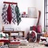 imageEddie Bauer  Queen Blanket Reversible Sherpa Fleece Blanket Buffalo Plaid Bedding Super Soft Cozy Home Decor Red Check QueenRed Check
