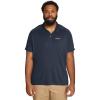 imageEddie Bauer Mens Mb Ss Resolution Pro Polo 20Medium Indigo