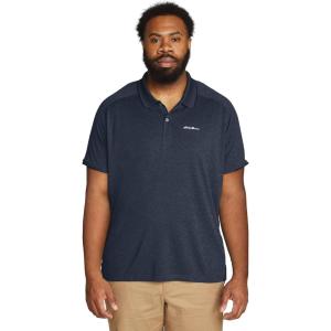 imageEddie Bauer Mens Mb Ss Resolution Pro Polo 20Medium Indigo
