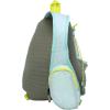 imageEddie Bauer Ripstop 8L Shoulder Sling Pack with Padded AirMesh Adjustable Crossbody Strap Slate One SizeLight Aqua