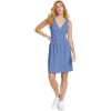 imageEddie Bauer Womens Aster Crossover Dress  SolidBlue Bird