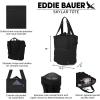 imageEddie Bauer 25L Skylar Tote Bag with Secure Laptop Compartment and Mesh PocketsBlack
