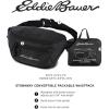 imageEddie Bauer Stowaway Packable WaistpackMade from Ripstop Polyester with 2 Secure Zip PocketsSpruce