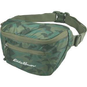 imageEddie Bauer Stowaway Packable WaistpackMade from Ripstop Polyester with 2 Secure Zip PocketsSprig