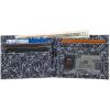 imageEddie Bauer Men Signature Bifold Passcase Wallet Available in Cotton Ripstop Nylon Canvas PrintBlue One Size