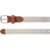 imageEddie Bauer Womens Cascade Grommet Webbing Belt with Metal BuckleKhaki