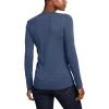 imageEddie Bauer Womens Stines LongSleeve Crew TShirtDusted Indigo