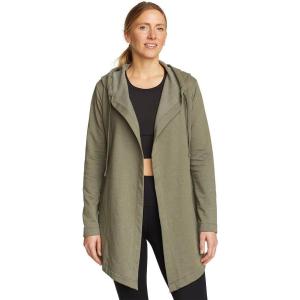 imageEddie Bauer Womens Camp Fleece Hoodie WrapSprig