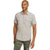 imageEddie Bauer Mens Atlas Exploration Flex ShortSleeve ShirtLt Gray