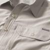 imageEddie Bauer Mens Atlas Exploration Flex ShortSleeve ShirtLt Gray