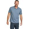 imageEddie Bauer Mens Adventurer ShortSleeve Polo ShirtChambray Blue