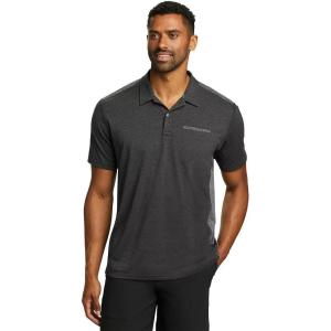 imageEddie Bauer Mens Adventurer ShortSleeve Polo ShirtDk Charcoal Htr