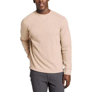 imageEddie Bauer Mens Eddies Favorite Ultrasoft Thermal CrewCream Htr