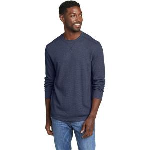 imageEddie Bauer Mens Eddies Favorite Ultrasoft Thermal CrewHtr Navy