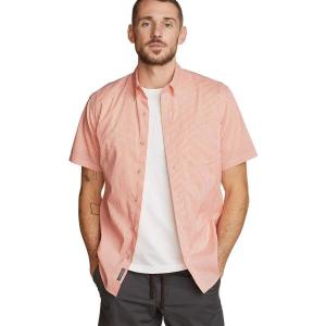 imageEddie Bauer Mens Voyager Flex ShortSleeve ShirtFlamingo