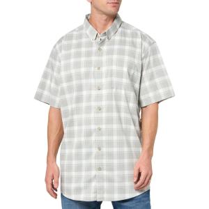 imageEddie Bauer Mens Voyager Flex ShortSleeve ShirtHerb