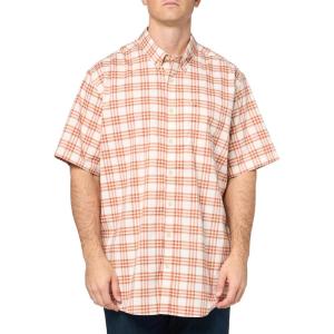 imageEddie Bauer Mens Voyager Flex ShortSleeve ShirtTerracotta