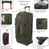 imageEddie Bauer Expedition 34 Duffel 20  Lightweight Travel Luggage Made From Rugged Polycarbonate and Nylon StormDark Thyme