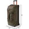 imageEddie Bauer Expedition 34 Duffel 20  Lightweight Travel Luggage Made From Rugged Polycarbonate and Nylon StormDark Thyme