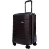 imageEddie Bauer Glacier Hardside Spinner Durable PCABS Construction Suitcase CarryOn Luggage 22quot CarbonCarbon