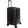 imageEddie Bauer Glacier Hardside Spinner Durable PCABS Construction Suitcase CarryOn Luggage 22quot CarbonCarbon