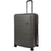 imageEddie Bauer Glacier Hardside Spinner Durable PCABS Construction Suitcase CarryOn Luggage 22quot CarbonSprig