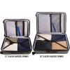 imageEddie Bauer Glacier Hardside Spinner Durable PCABS Construction Suitcase CarryOn Luggage 22quot CarbonSprig