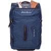 imageEddie Bauer Traverse Luggage  Roller Wheels  Telescoping Handle  Travel  Vacation  Ripstop Nylon  Black 31quotMedium Indigo