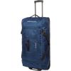 imageEddie Bauer Traverse Luggage  Roller Wheels  Telescoping Handle  Travel  Vacation  Ripstop Nylon  Black 31quotMedium Indigo