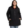 imageEddie Bauer Womens Cloud Cap Insulated Waterproof Trench CoatBlack