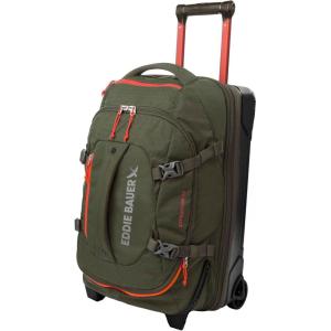 imageEddie Bauer Expedition 34 Duffel 20  Lightweight Travel Luggage Made From Rugged Polycarbonate and Nylon StormDark Thyme