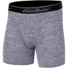 imageEddie Bauer Mens 6quot Cotton Boxer Briefs 2PackAir Knit  CharcoalNavy
