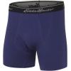 imageEddie Bauer Mens 6quot Cotton Boxer Briefs 2PackCotton  CharcoalNavy