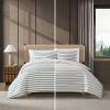 imageEddie Bauer  FullQueen Duvet Cover Set Luxuriously Soft Bedding with Matching Shams Buttons ampamp Corner Ties to Ensure Placement Cooper Stripe Blue FullQueenCooper Stripe Green