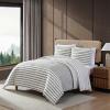 imageEddie Bauer  FullQueen Duvet Cover Set Luxuriously Soft Bedding with Matching Shams Buttons ampamp Corner Ties to Ensure Placement Cooper Stripe Blue FullQueenCooper Stripe Green