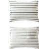 imageEddie Bauer  FullQueen Duvet Cover Set Luxuriously Soft Bedding with Matching Shams Buttons ampamp Corner Ties to Ensure Placement Cooper Stripe Blue FullQueenCooper Stripe Green