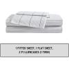 imageEddie Bauer  Oversized Queen Comforter Set 7 Piece Bed in a Bag Bedding Set Easy Care Cotton Percale Blend UltraSoft Breathable Fabrics Plaid Grey QueenOversized Plaid Grey