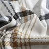 imageEddie Bauer  Twin Comforter Set Microsuede Bedding with Matching Sham OekoTex Certified Dorm Essentials Cabin Plaid GreyNormandy Plaid Grey