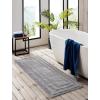 imageEddie Bauer  Runner Rug Soft Plush Tufted Bathroom Rug with SkidResistant Backing Quick Dry ampamp Super Absorbent Logan Olive Green 22quot x 60quotChrome Grey