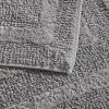 imageEddie Bauer  Runner Rug Soft Plush Tufted Bathroom Rug with SkidResistant Backing Quick Dry ampamp Super Absorbent Logan Olive Green 22quot x 60quotChrome Grey