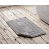 imageEddie Bauer  Runner Rug Soft Plush Tufted Bathroom Rug with SkidResistant Backing Quick Dry ampamp Super Absorbent Logan Olive Green 22quot x 60quotChrome Grey
