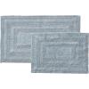 imageEddie Bauer  Runner Rug Soft Plush Tufted Bathroom Rug with SkidResistant Backing Quick Dry ampamp Super Absorbent Logan Olive Green 22quot x 60quotGreen