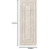 imageEddie Bauer  Runner Rug Soft Plush Tufted Bathroom Rug with SkidResistant Backing Quick Dry ampamp Super Absorbent Logan Olive Green 22quot x 60quotLight Grey