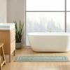 imageEddie Bauer  Runner Rug Soft Plush Tufted Bathroom Rug with SkidResistant Backing Quick Dry ampamp Super Absorbent Logan Olive Green 22quot x 60quotLogan Olive Green