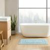 imageEddie Bauer  Runner Rug Soft Plush Tufted Bathroom Rug with SkidResistant Backing Quick Dry ampamp Super Absorbent Logan Olive Green 22quot x 60quotLogan Aqua