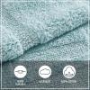 imageEddie Bauer  Runner Rug Soft Plush Tufted Bathroom Rug with SkidResistant Backing Quick Dry ampamp Super Absorbent Logan Olive Green 22quot x 60quotLogan Aqua