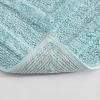 imageEddie Bauer  Runner Rug Soft Plush Tufted Bathroom Rug with SkidResistant Backing Quick Dry ampamp Super Absorbent Logan Olive Green 22quot x 60quotLogan Aqua