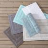 imageEddie Bauer  Runner Rug Soft Plush Tufted Bathroom Rug with SkidResistant Backing Quick Dry ampamp Super Absorbent Logan Olive Green 22quot x 60quotMedium Brown